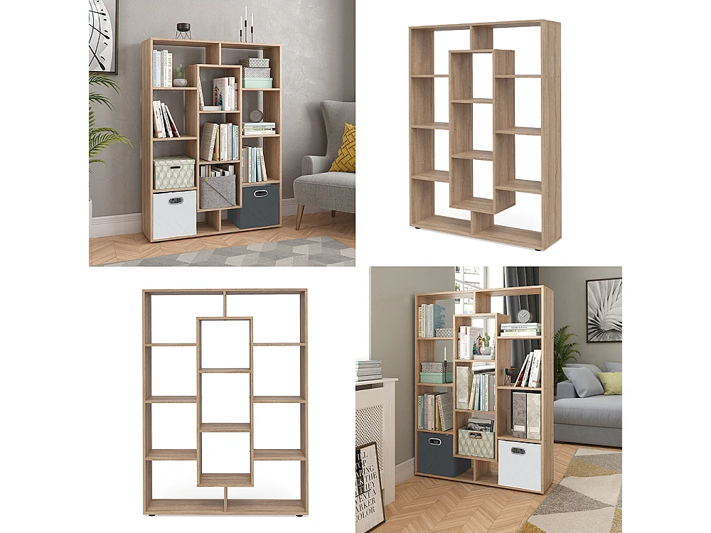 Raumteiler sonoma 107.2x29x143