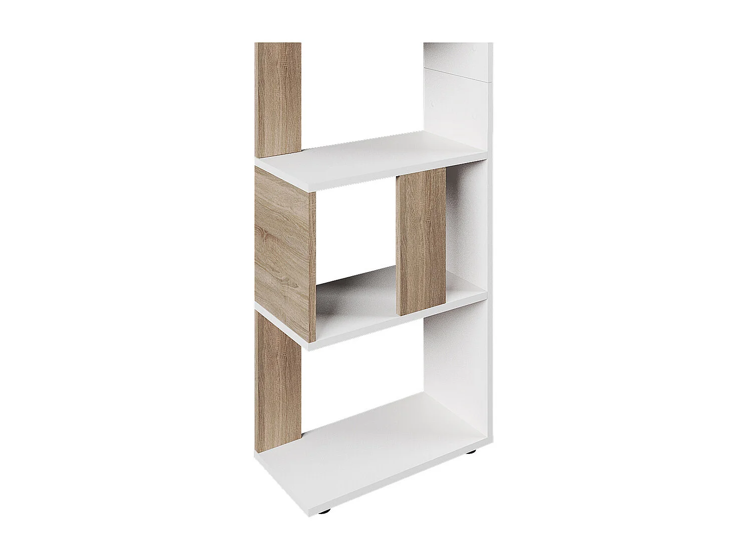 Séparateur despace sonoma/blanc 45x23.6x162.6