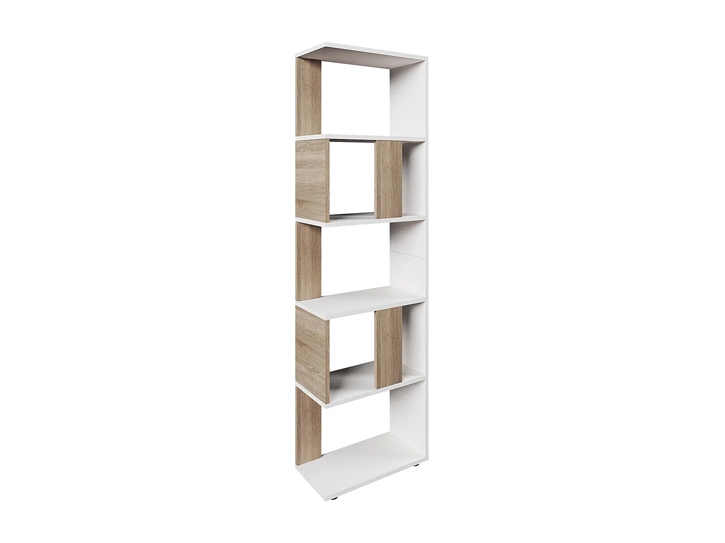 Room divider sonoma/white 45x23.6x162.6
