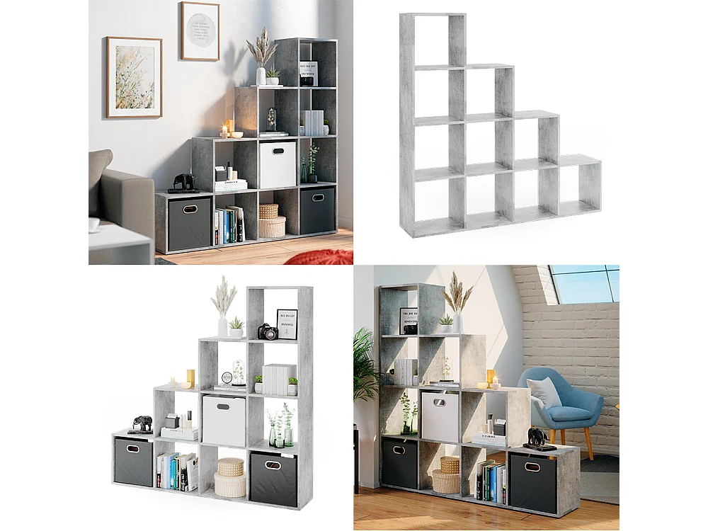 Étagère béton 142.5x29x140