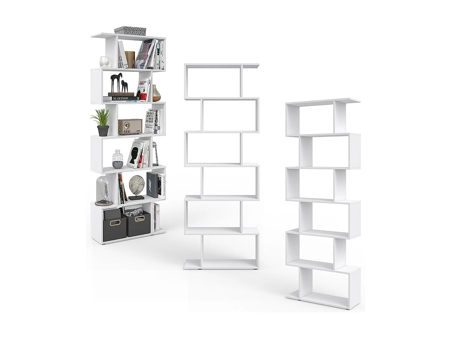 Separador de ambientes blanco 70x23.8x192.2 levio