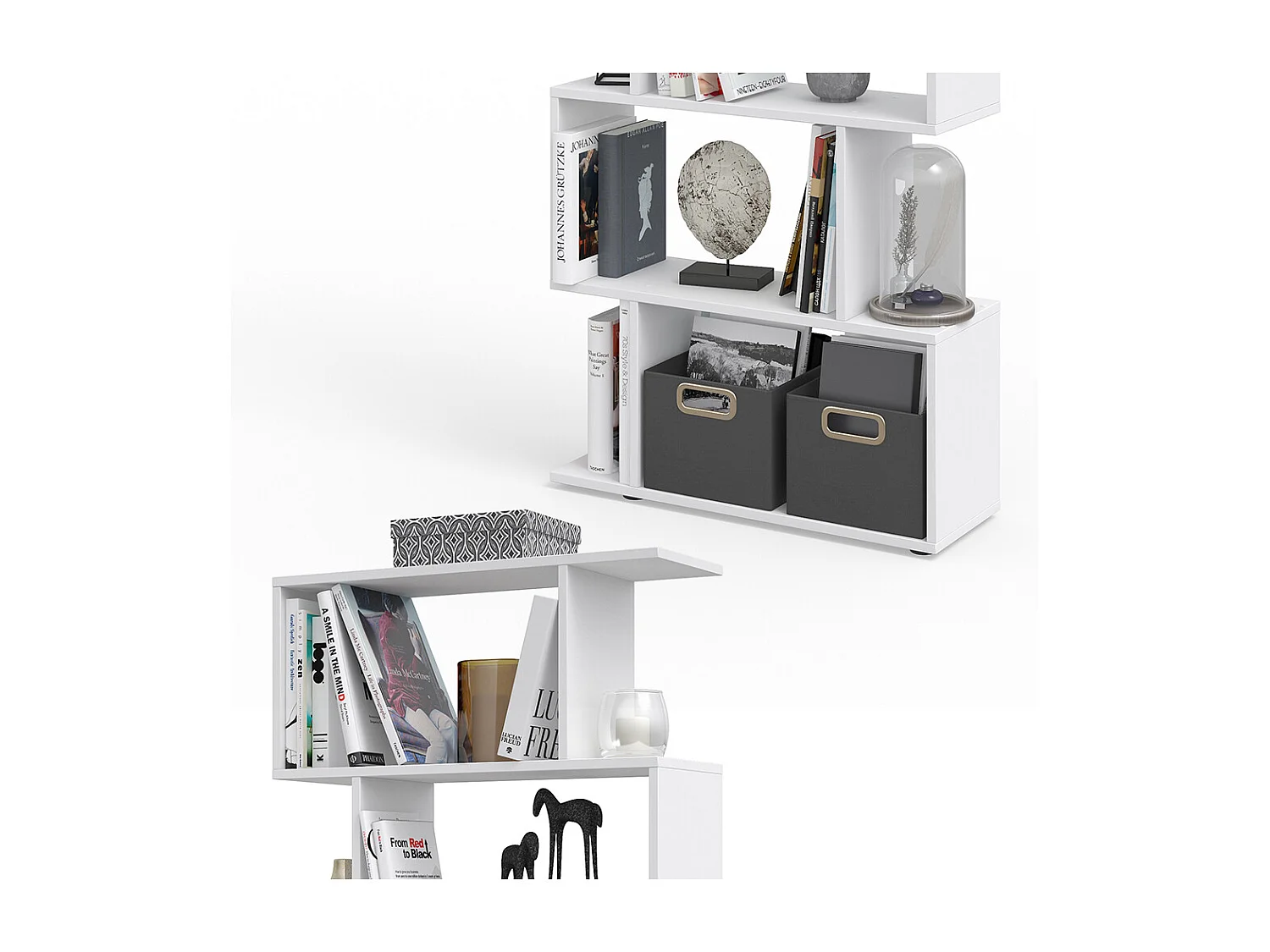 Séparateur despace blanc 70x23.8x192.2 levio