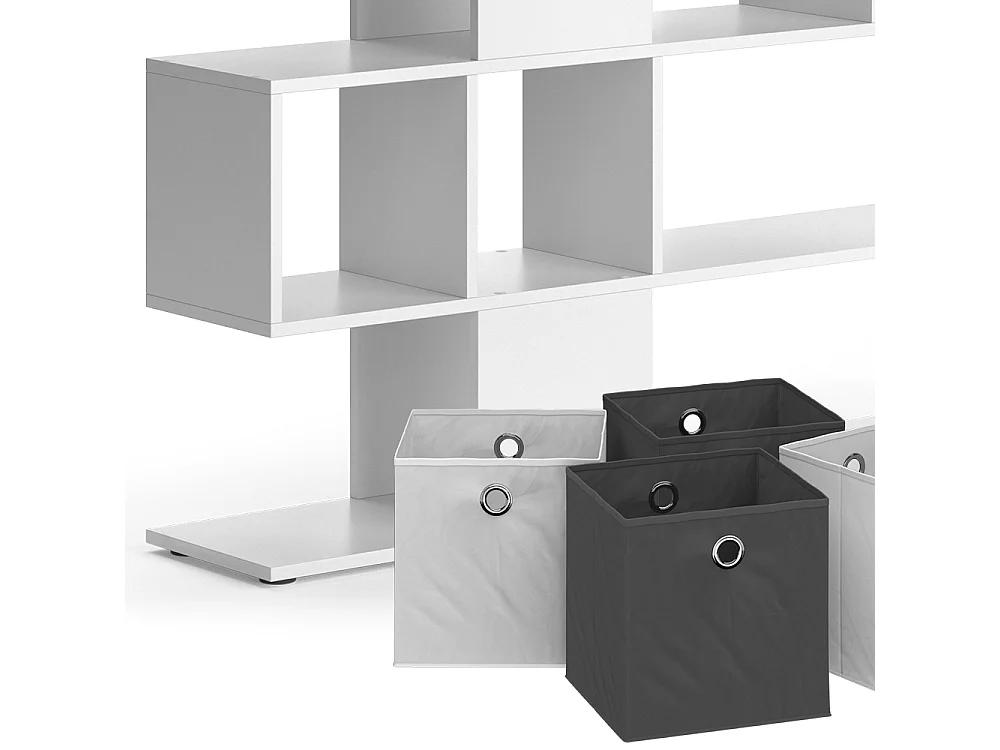 Separador de ambientes blanco 124.4x26x113 hylda