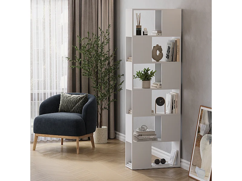 Divisorio per ambienti bianco 60x24x186 eneos