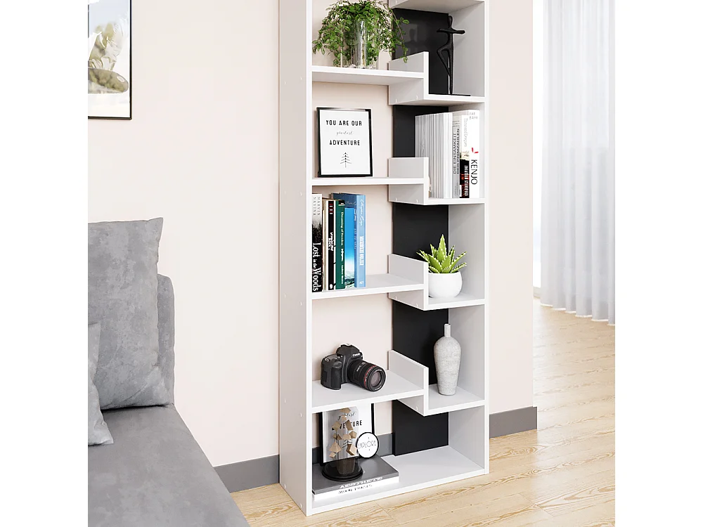 Raumteiler anthrazit 61x22.1x160.2 fico