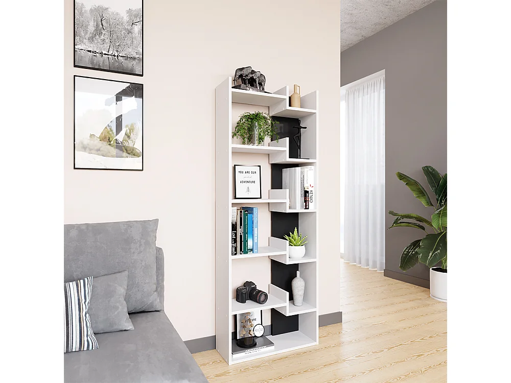 Séparateur despace anthracite 61x22.1x160.2 fico