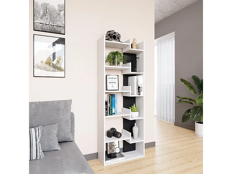 Raumteiler anthrazit 61x22.1x160.2 fico