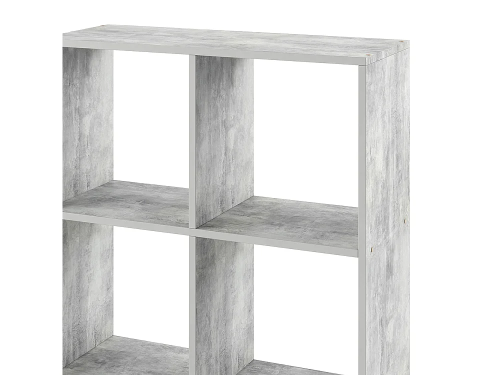 Meuble de rangement cube béton 72.6x29x72 tetra