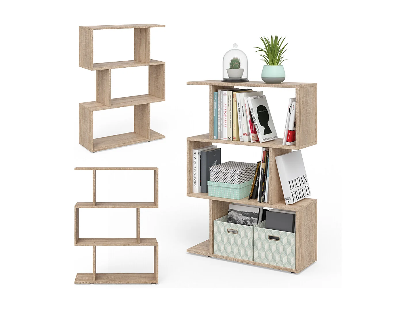 Separador de ambientes sonoma 70x23.8x97.4 levio