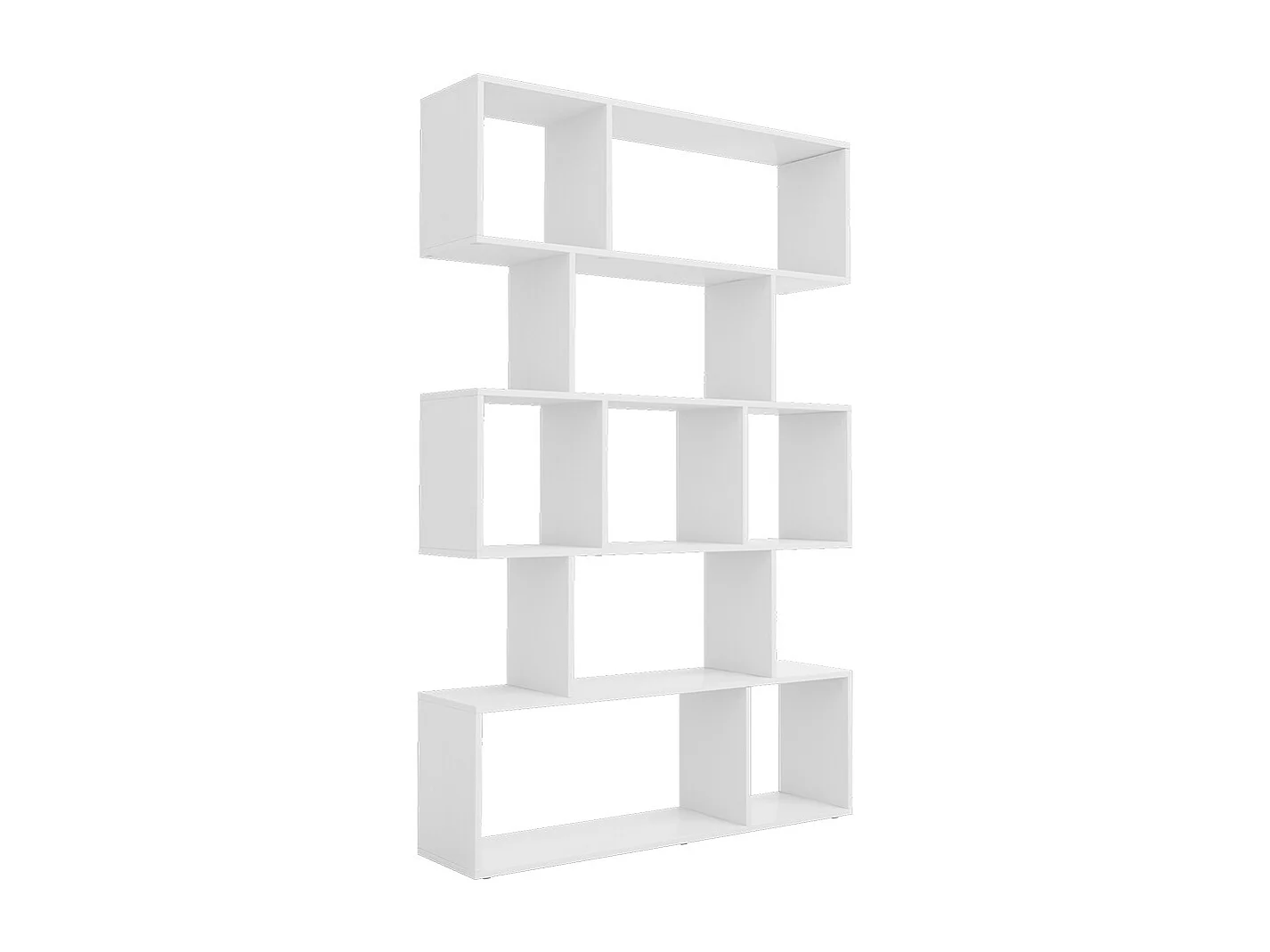 Meuble de rangement cube blanc 106x25x161.5 aramis