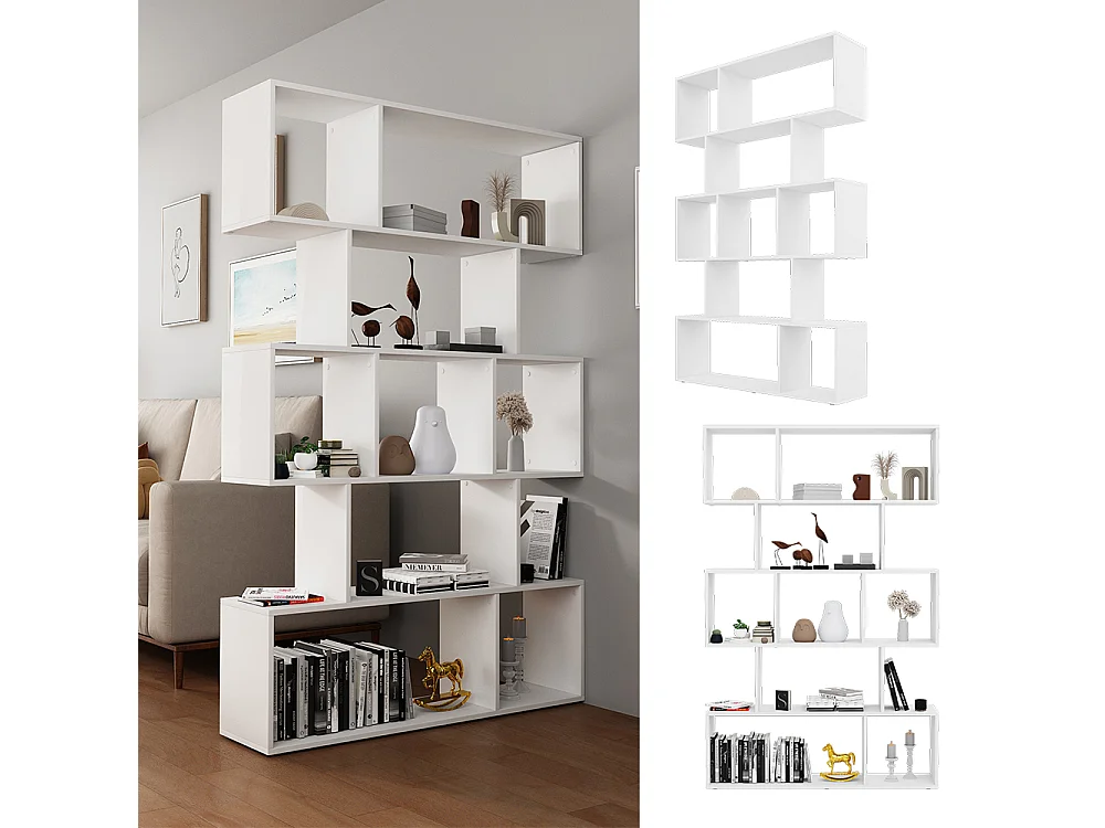 Room Divider biały 106x25x161.5 aramis