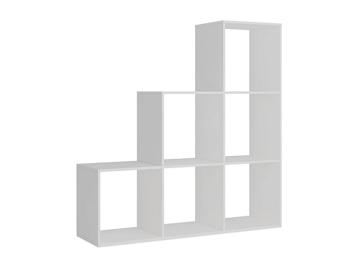 Scaffale per scale bianco 104x29x108 theresa