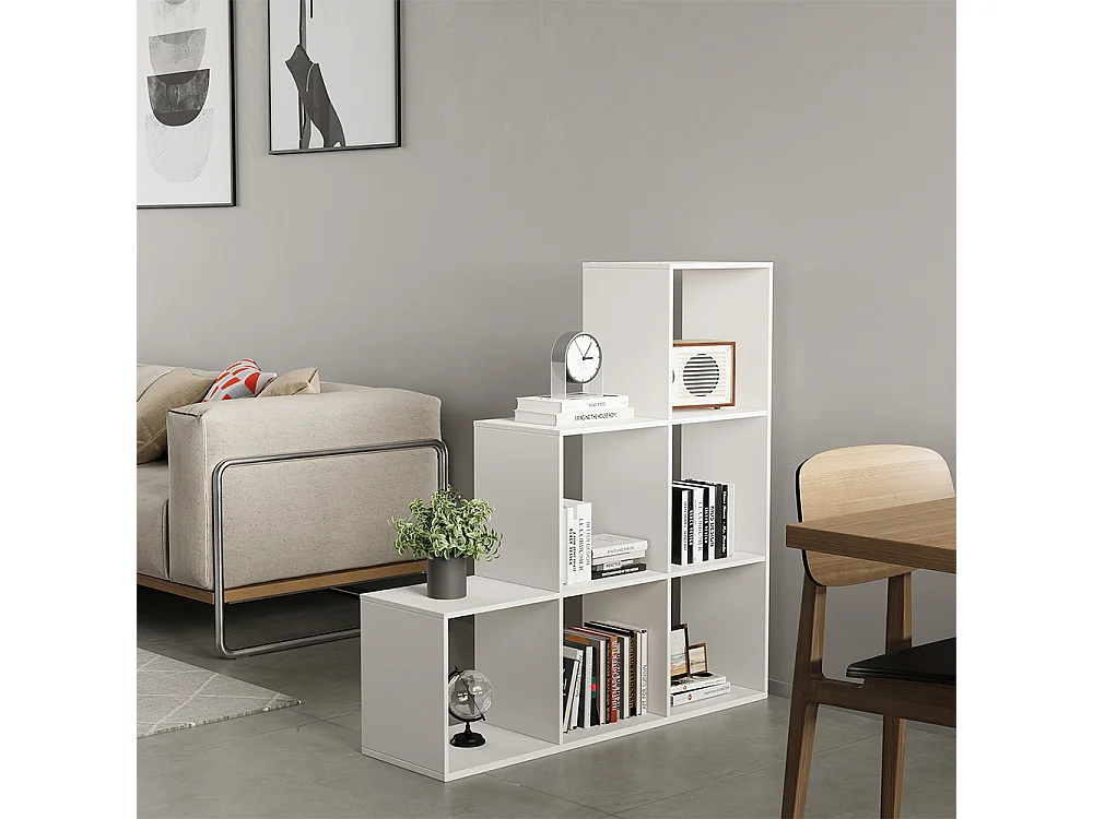 Étagère blanc 104x29x108 theresa