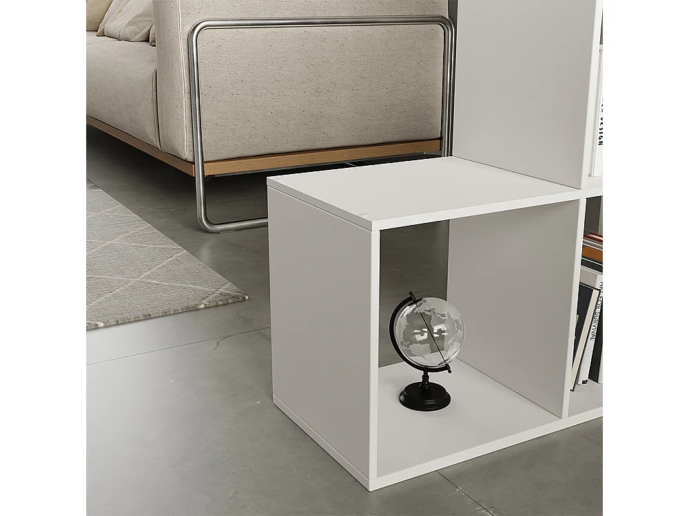 Étagère blanc 104x29x108 theresa