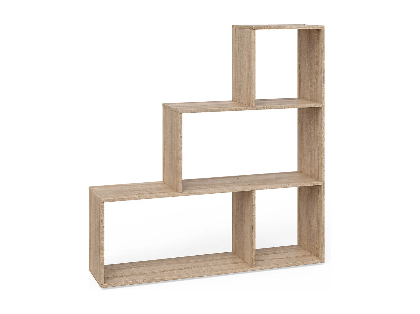 Treppenregal sonoma 116.8x29x123.2