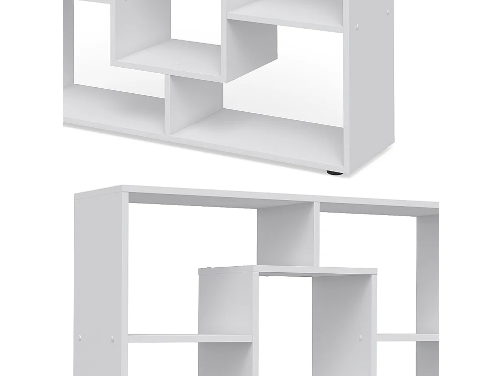 Raumteiler branco 107.2x29x143