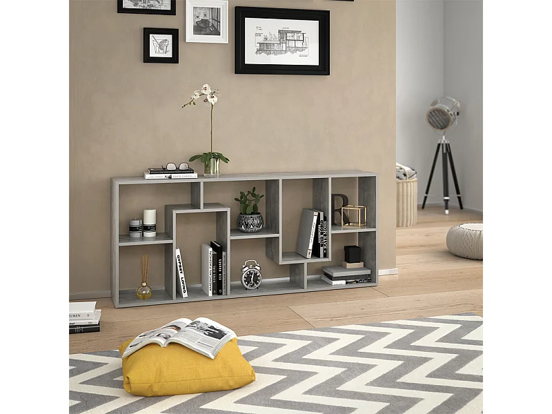 Room Divider szary 160.6x25x67.2 noa