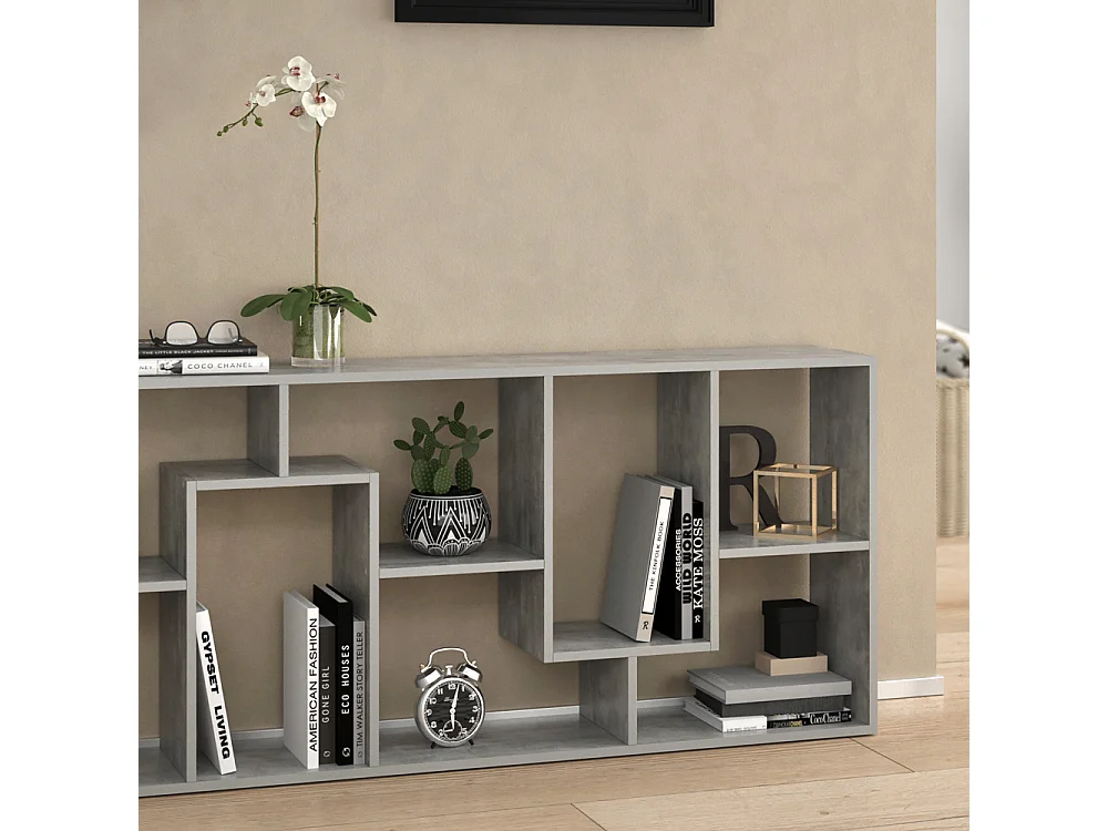 Séparateur despace gris 160.6x25x67.2 noa