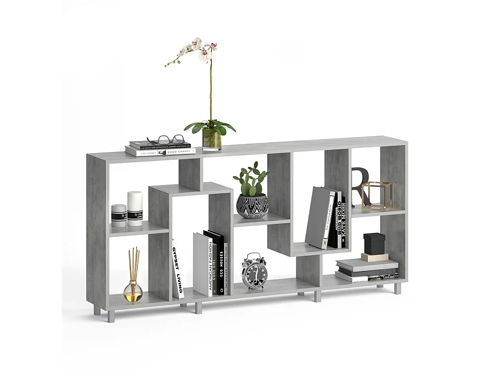 Séparateur despace gris 160.6x25x67.2 noa