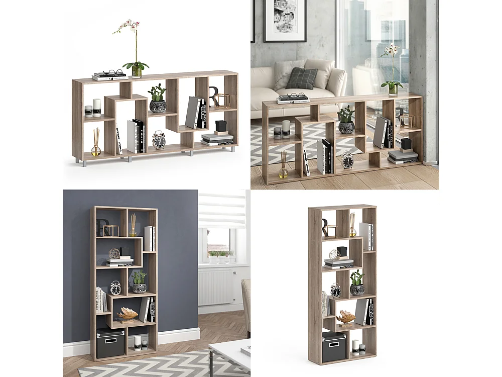 Separador de ambientes sonoma 160.6x25x67.2 noa