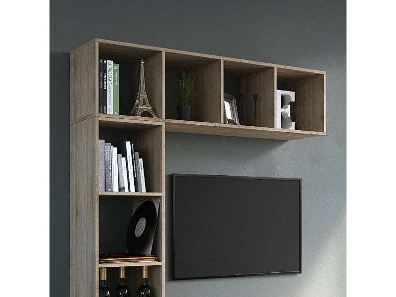 Room Divider sonoma 142.5x33x36.2 ludus