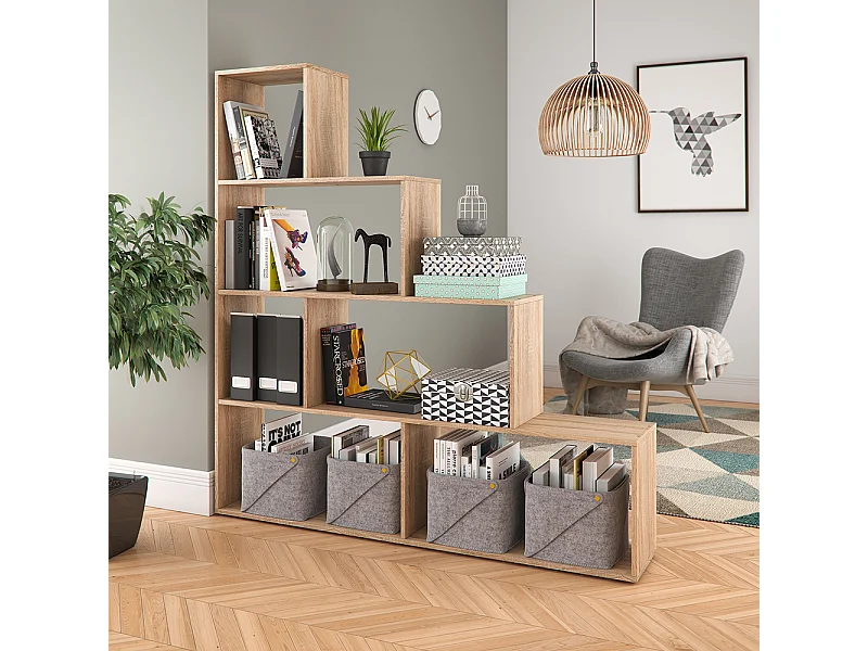 Étagère sonoma 163x29x155