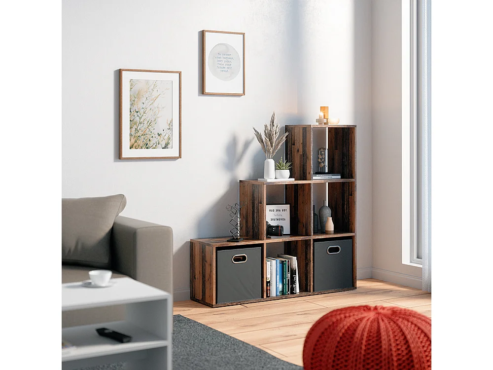 Étagère bois antique 107.2x29x107.8