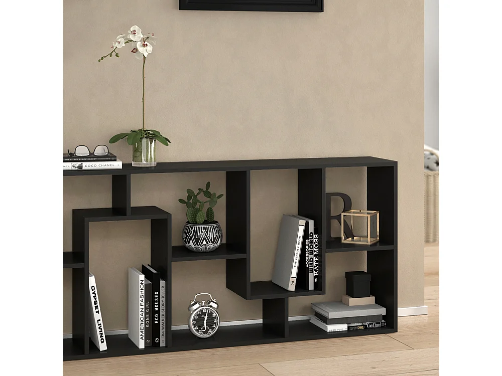 Séparateur despace noir 160.6x25x67.2 noa