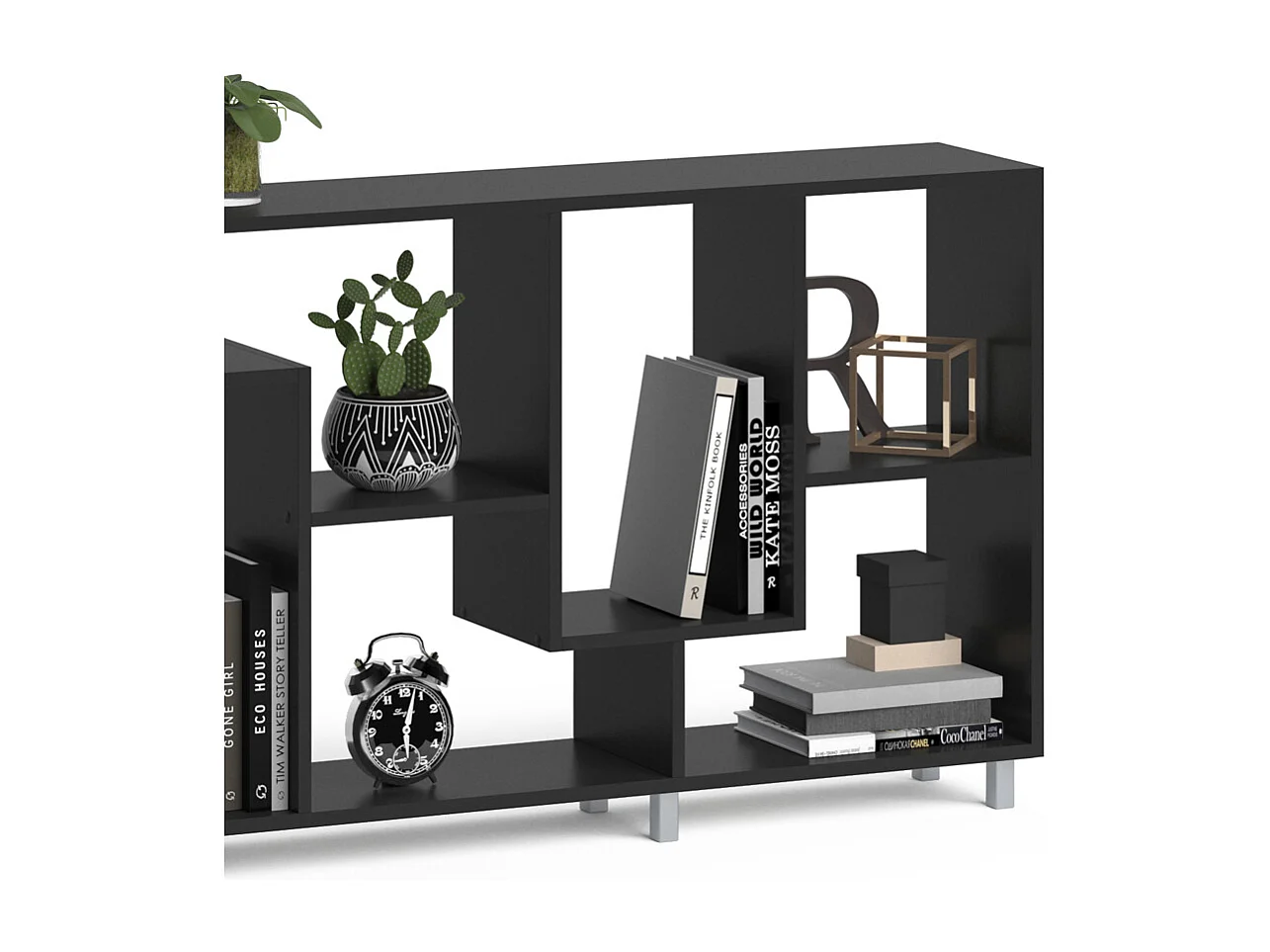 Séparateur despace noir 160.6x25x67.2 noa