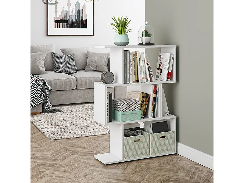 Separador de ambientes blanco 70x23.8x97.4 levio