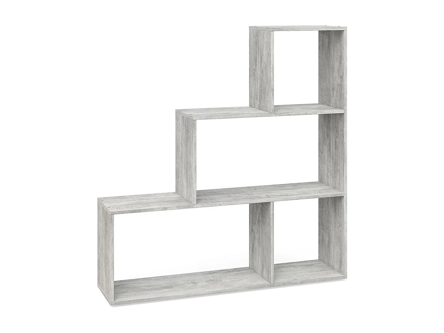 Scaffale per scale grigio 116.8x29x123.2