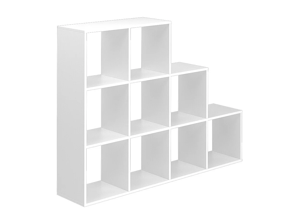 Étagère blanc 142.4x29x107.8