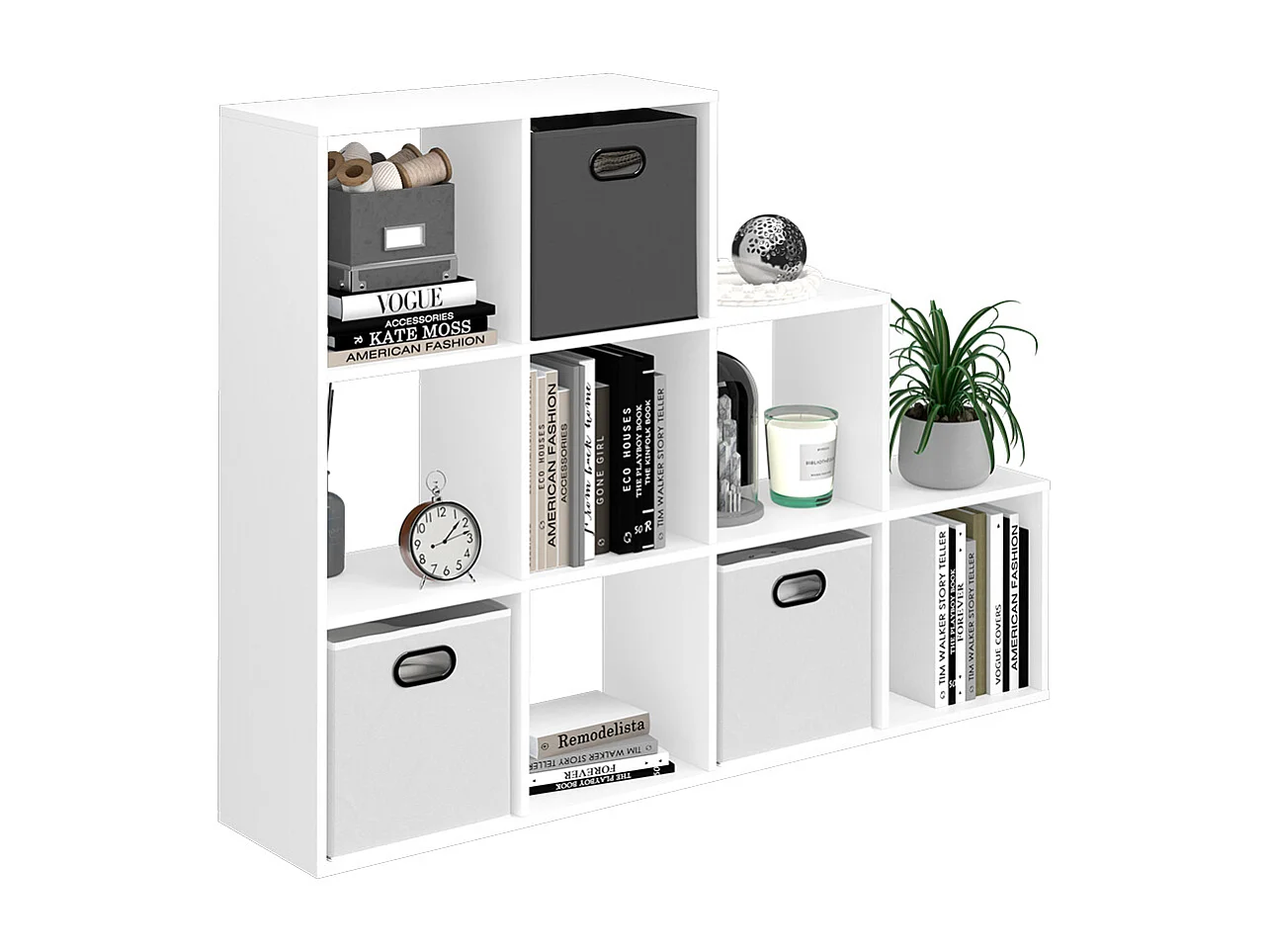 Étagère blanc 142.4x29x107.8