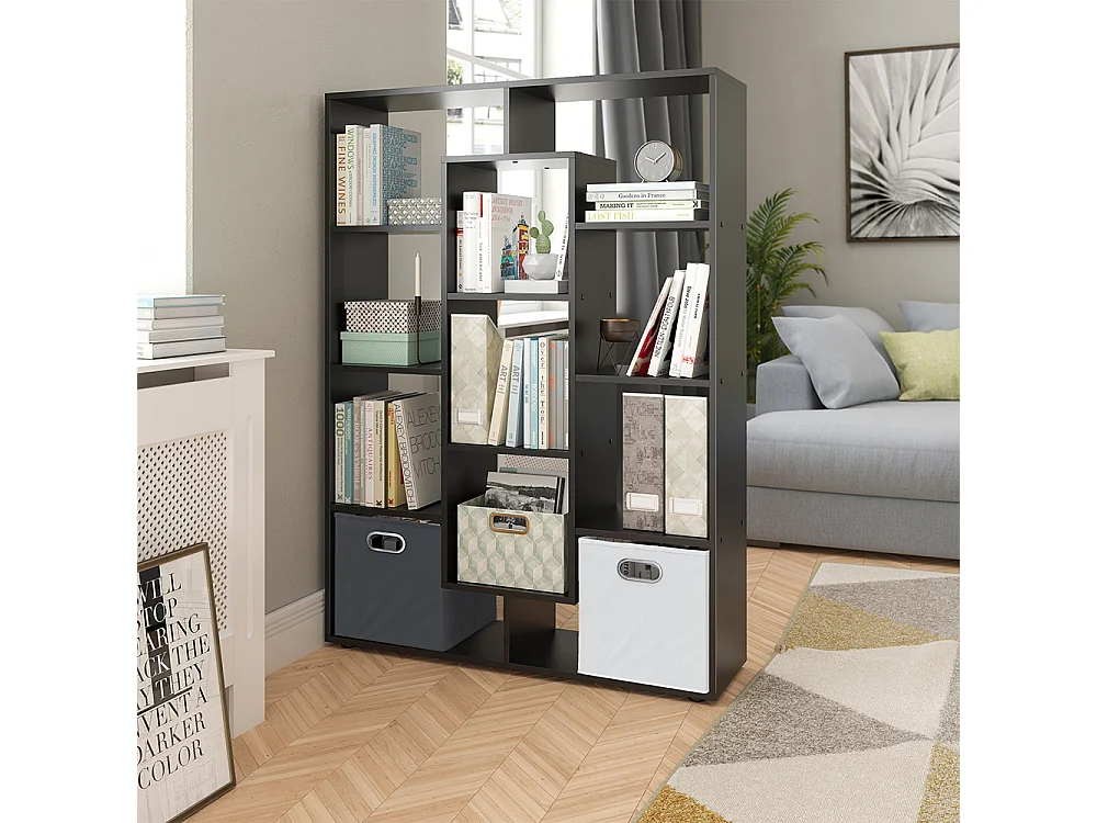 Séparateur despace noir 107.2x29x143