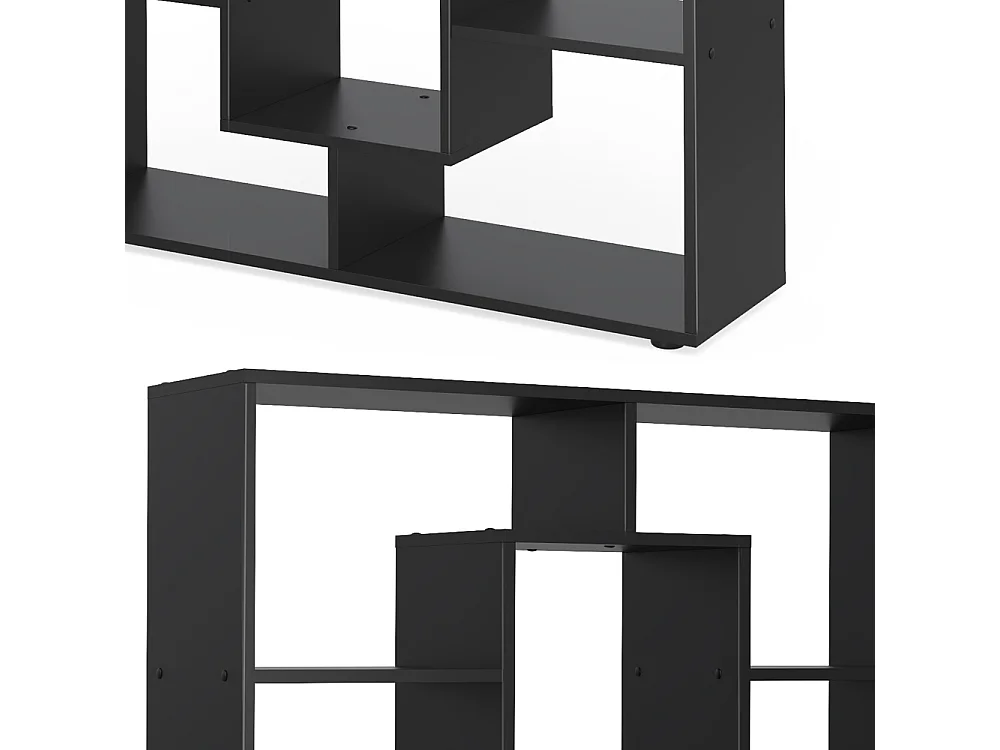 Séparateur despace noir 107.2x29x143