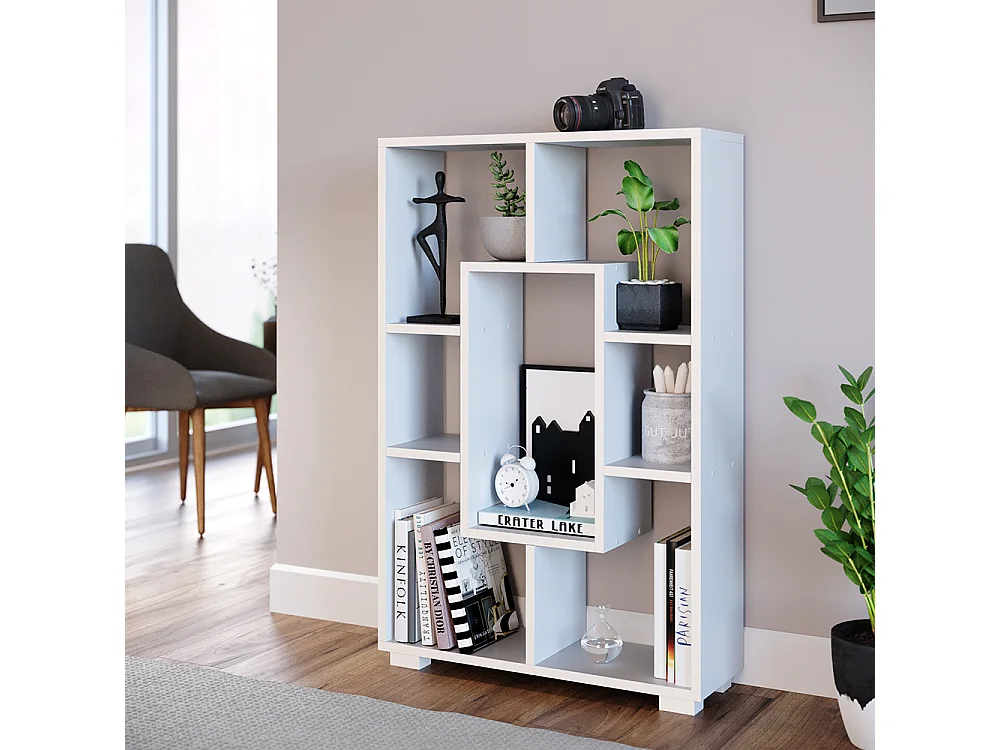 Room Divider biały 60.2x20.1x90 domus