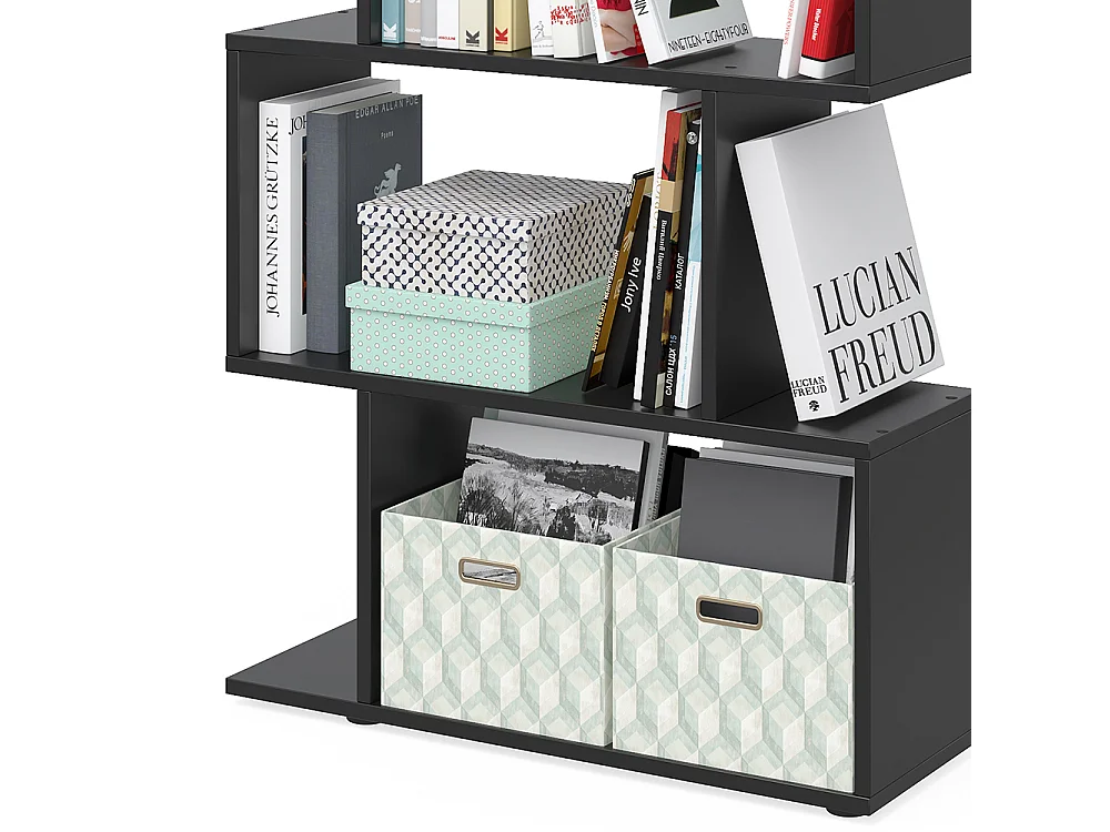 Separador de ambientes negro 70x23.8x97.4 levio