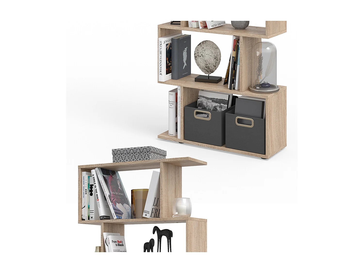 Separador de ambientes sonoma 70x23.8x192.2 levio