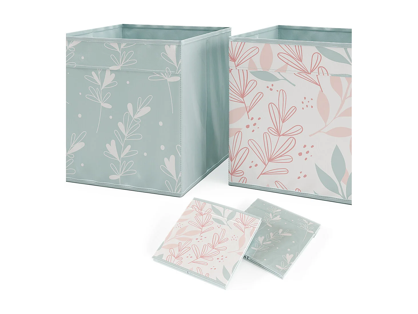 Meuble de rangement cube blanc 104x29x108 nove