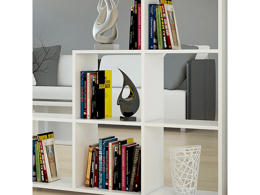 Étagère blanc 107.2x29x107.8