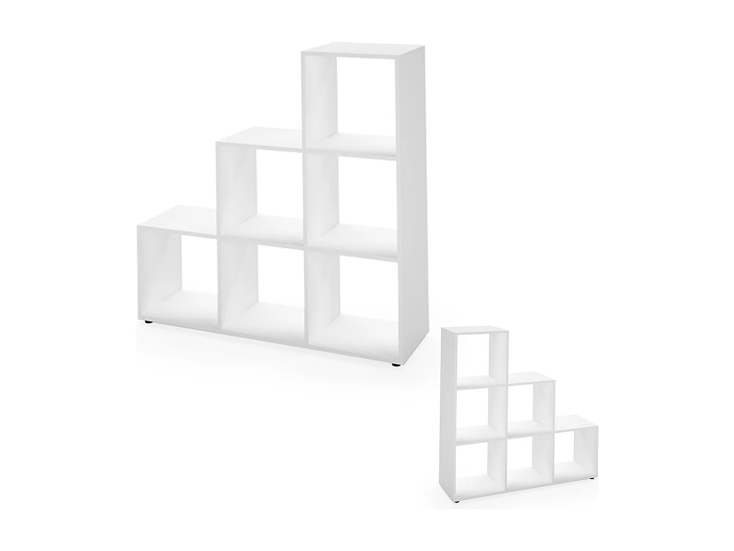 Étagère blanc 107.2x29x107.8