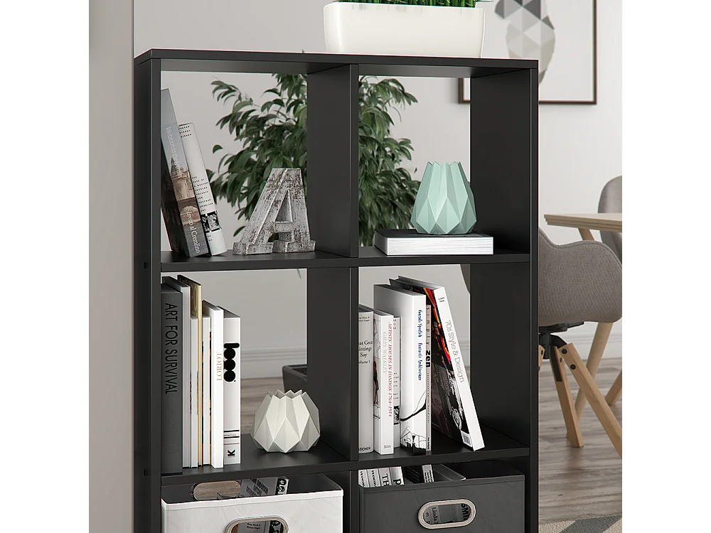 Séparateur despace noir 72x29x107.8