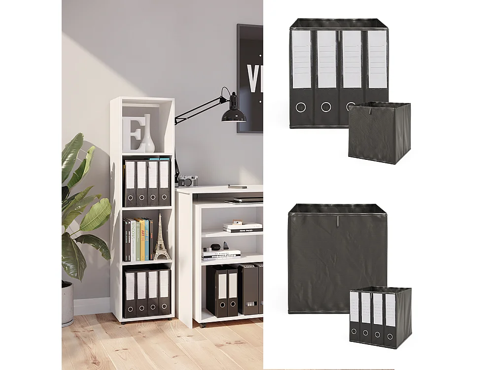 Room Divider biały 142.5x33x36.2 ludus