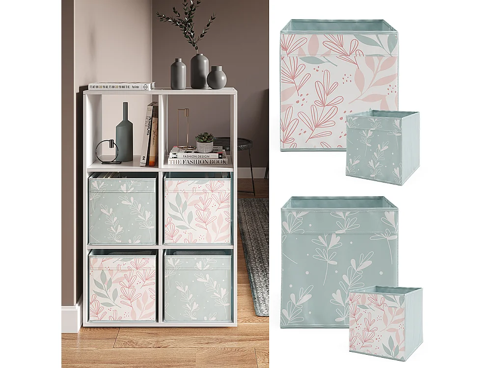 Meuble de rangement cube blanc 72x29x107.8