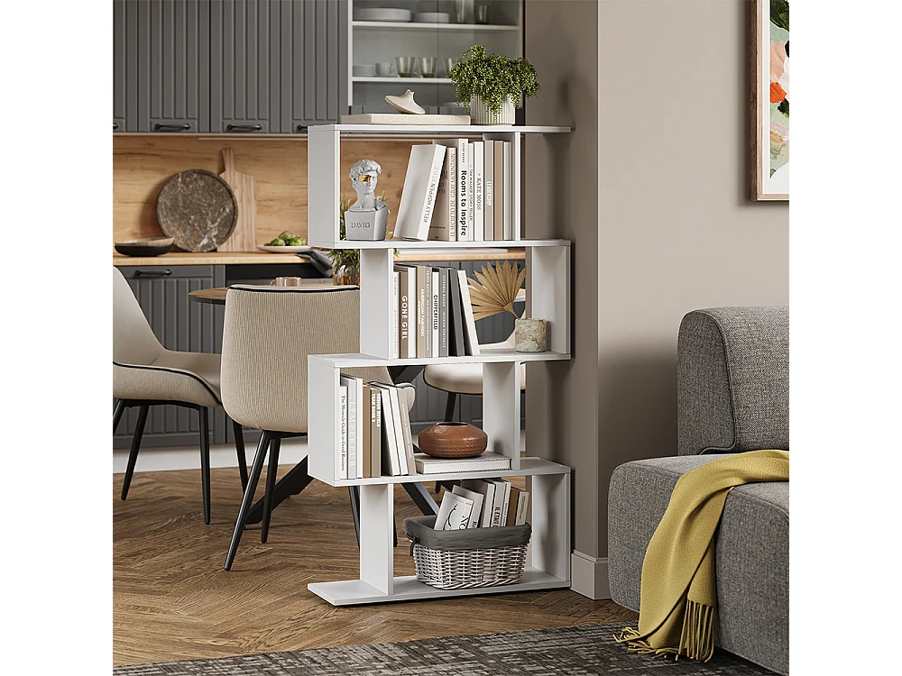 Separador de ambientes blanco 70x23.8x132.1 levio