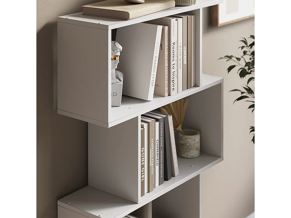 Separador de ambientes blanco 70x23.8x132.1 levio