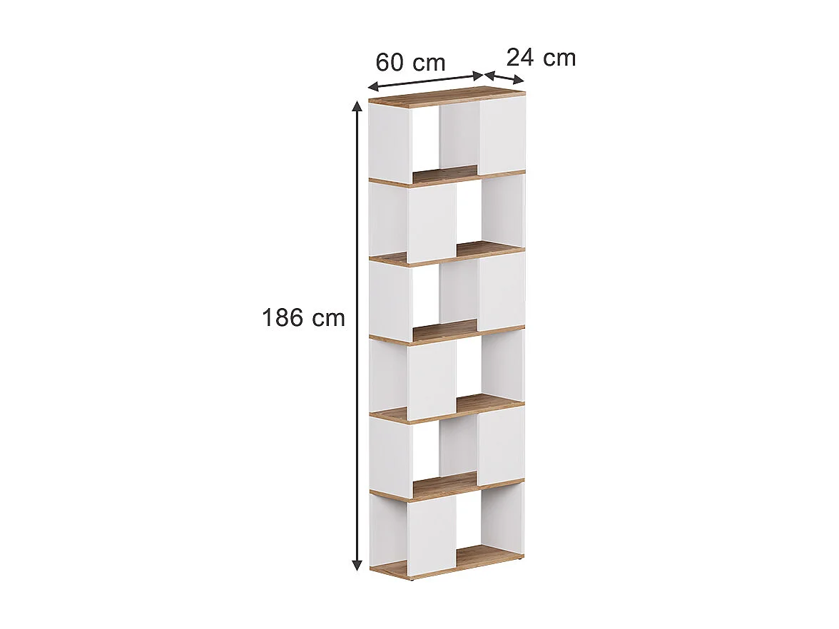 Séparation de pièce chêne blanc/force de lor 60x24x186 eneos