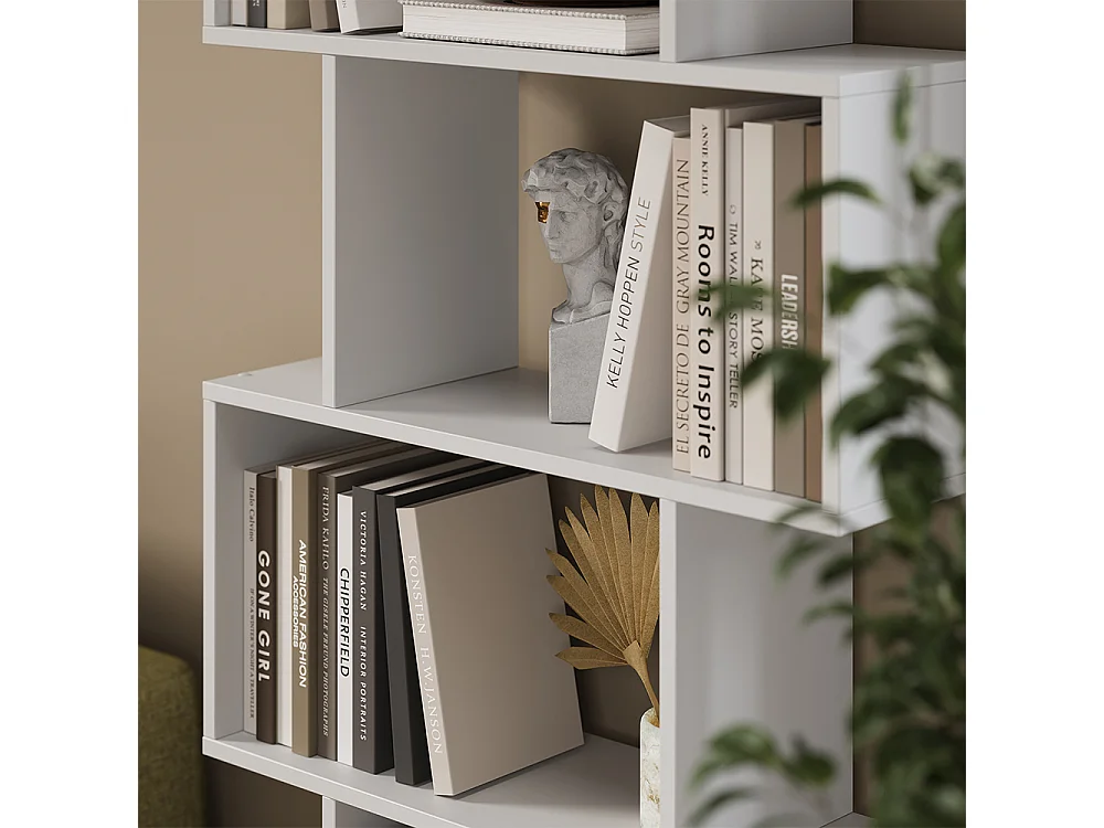 Separador de ambientes blanco 70x23.8x164.1 levio