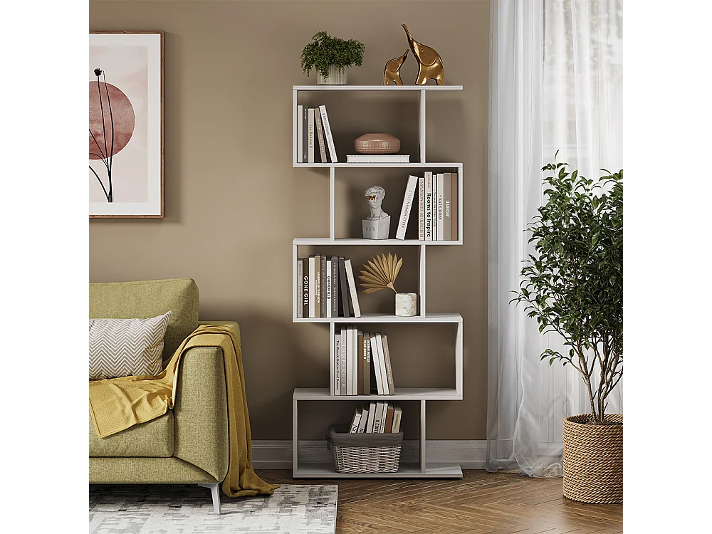 Separador de ambientes blanco 70x23.8x164.1 levio