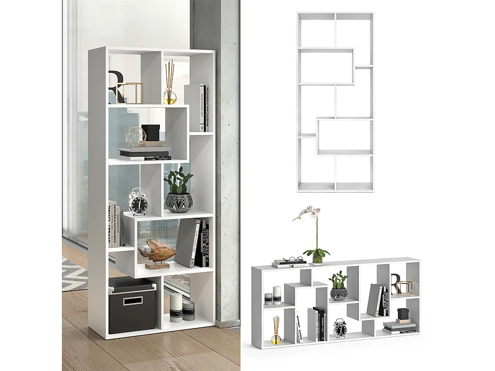 Separador de ambientes blanco 160.6x25x67.2 noa